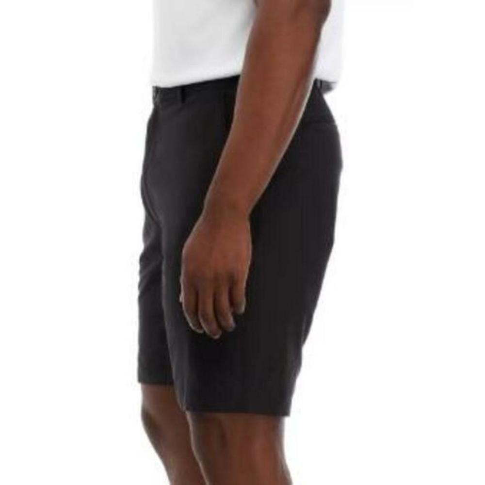 Greg Norman Black Cotton Flat Front Golf Shorts Sz 32 - Picture 2 of 2